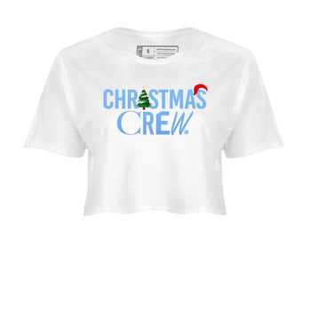 11s Legend Blue t-shirts to match sneakers Holiday Christmas Crew sneaker match tees Air Jordan 11 Retro Legend Blue match shoes to clothes SNRT Sneaker Tees unisex cotton White 2 crop tee