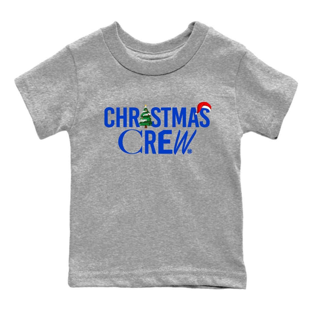 Air Jordan 12 Blueberry t-shirts to match sneakers Holiday Christmas Crew sneaker match tees 12s Blueberry match shoes to clothes SNRT Sneaker Tees Youth Baby Heather Grey 2 tee