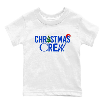 Air Jordan 12 Blueberry t-shirts to match sneakers Holiday Christmas Crew sneaker match tees 12s Blueberry match shoes to clothes SNRT Sneaker Tees Youth Baby White 2 tee