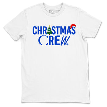 Air Jordan 12 Blueberry t-shirts to match sneakers Holiday Christmas Crew sneaker match tees 12s Blueberry match shoes to clothes SNRT Sneaker Tees unisex cotton White 2 shirts