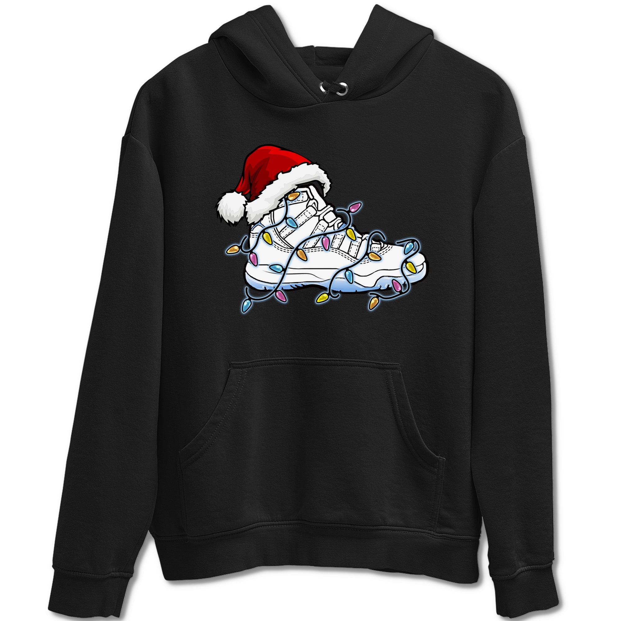 AJ11 Retro Legend Blue shirts to match jordans Christmas Light Sneaker best t shirts to wear with jordans 11s Legend Blue match shoes to clothes SNRT Sneaker Tees unisex cotton Black 2 shirts