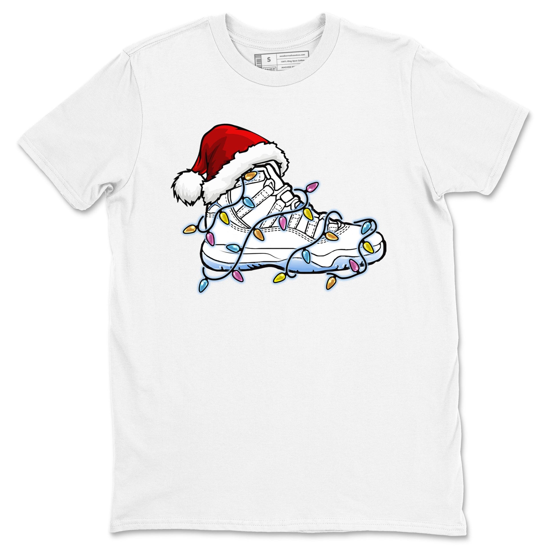 AJ11 Retro Legend Blue shirts to match jordans Christmas Light Sneaker best t shirts to wear with jordans 11s Legend Blue match shoes to clothes SNRT Sneaker Tees unisex cotton White 2 shirts