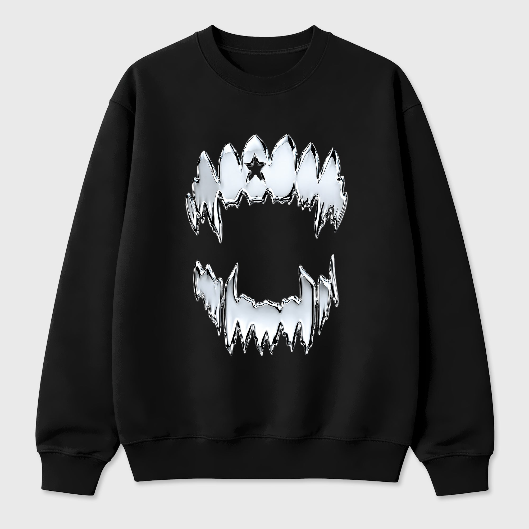 Chrome Grill Graphic T-Shirt featuring original streetwear artwork designed to match the Air Jordan 8 Chrome. Black 2 Graphic Tee.