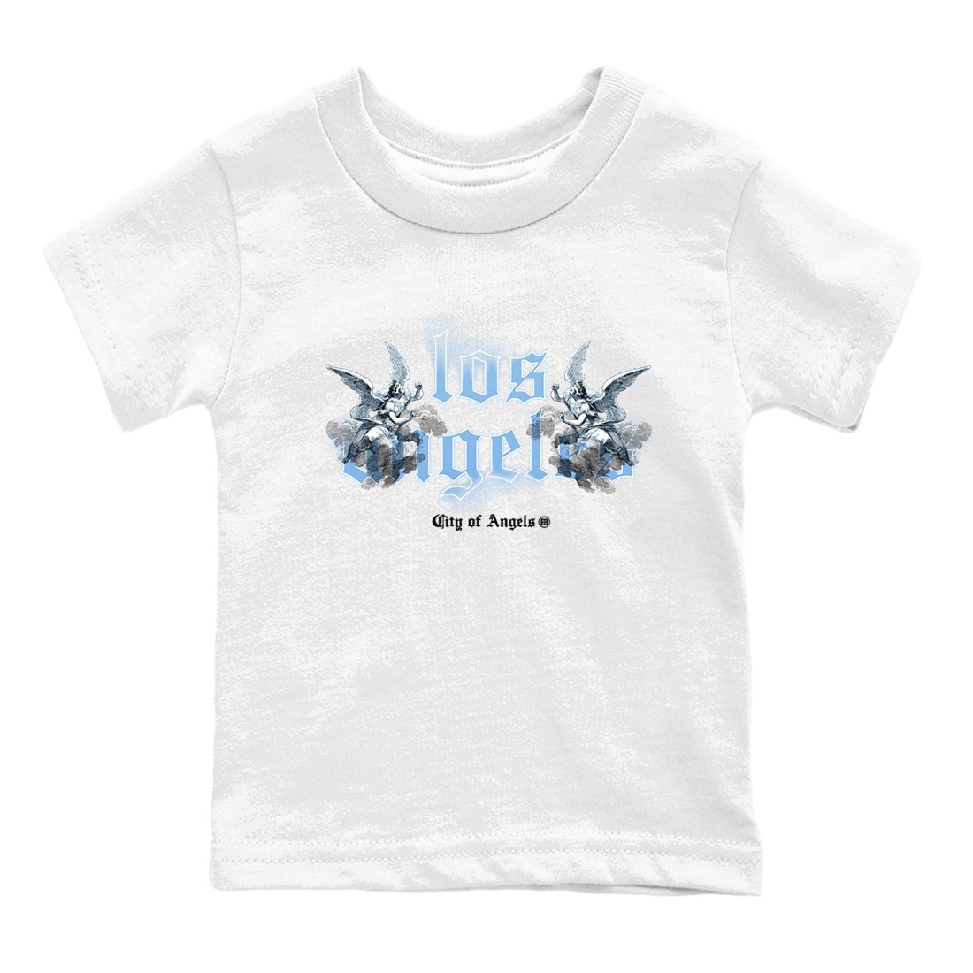 Air Jordan 11s Legend Blue shirts to match jordans City Of Angeles sneaker match tees Air Jordan 11 Retro Legend Blue match shoes to clothes SNRT Sneaker Tees Youth Baby White 2 tee