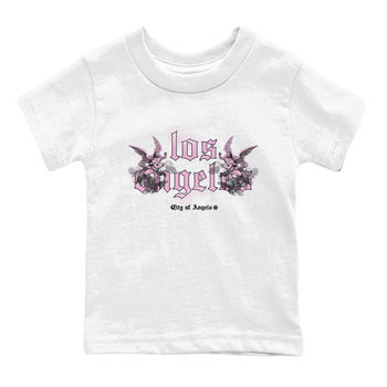4s Retro Orchid shirts to match jordans City Of Angeles sneaker match tees Air Jordan 4 WMNS Orchid match shoes to clothes SNRT Sneaker Tees Youth Baby White 2 tee
