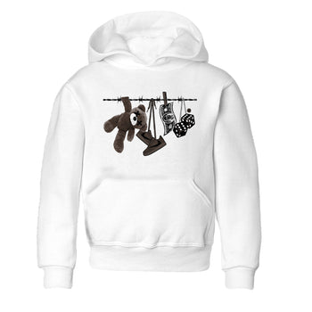1s Travis Scott Velvet Brown shirts to match jordans Clothesline best t shirts to wear with jordans Travis Scott x Air Jordan 1 Low OG Velvet Brown match shoes to clothes SNRT Sneaker Tees Youth Baby White 2 tee