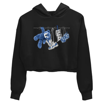 Air Jordan 11 Low Diffused Blue shirts to match jordans Clothesline sneaker match tees 11s Diffused Blue SNRT Sneaker Release Tees unisex cotton Black 2 Crop Shirts