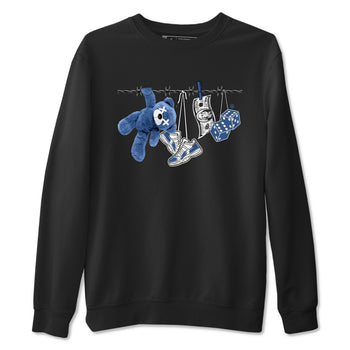 Air Jordan 11 Low Diffused Blue shirts to match jordans Clothesline sneaker match tees 11s Diffused Blue SNRT Sneaker Release Tees unisex cotton Black 2 crew neck shirts