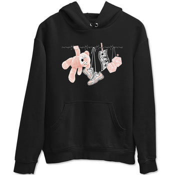 11s Legend Pink shirts to match jordans Clothesline sneaker match tees Air Jordan 11 Legend Pink SNRT Sneaker Tees streetwear brand Black 2 unisex cotton tee