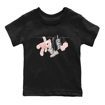 11s Legend Pink shirts to match jordans Clothesline sneaker match tees Air Jordan 11 Legend Pink SNRT Sneaker Tees streetwear brand Baby and Youth Black 2 cotton tee