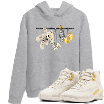 12s Phantom shirts to match jordans Clothesline sneaker match tees Air Jordan 12 WMNS Phantom match shoes to clothes SNRT Sneaker Tees unisex cotton Heather Grey 1 shirts