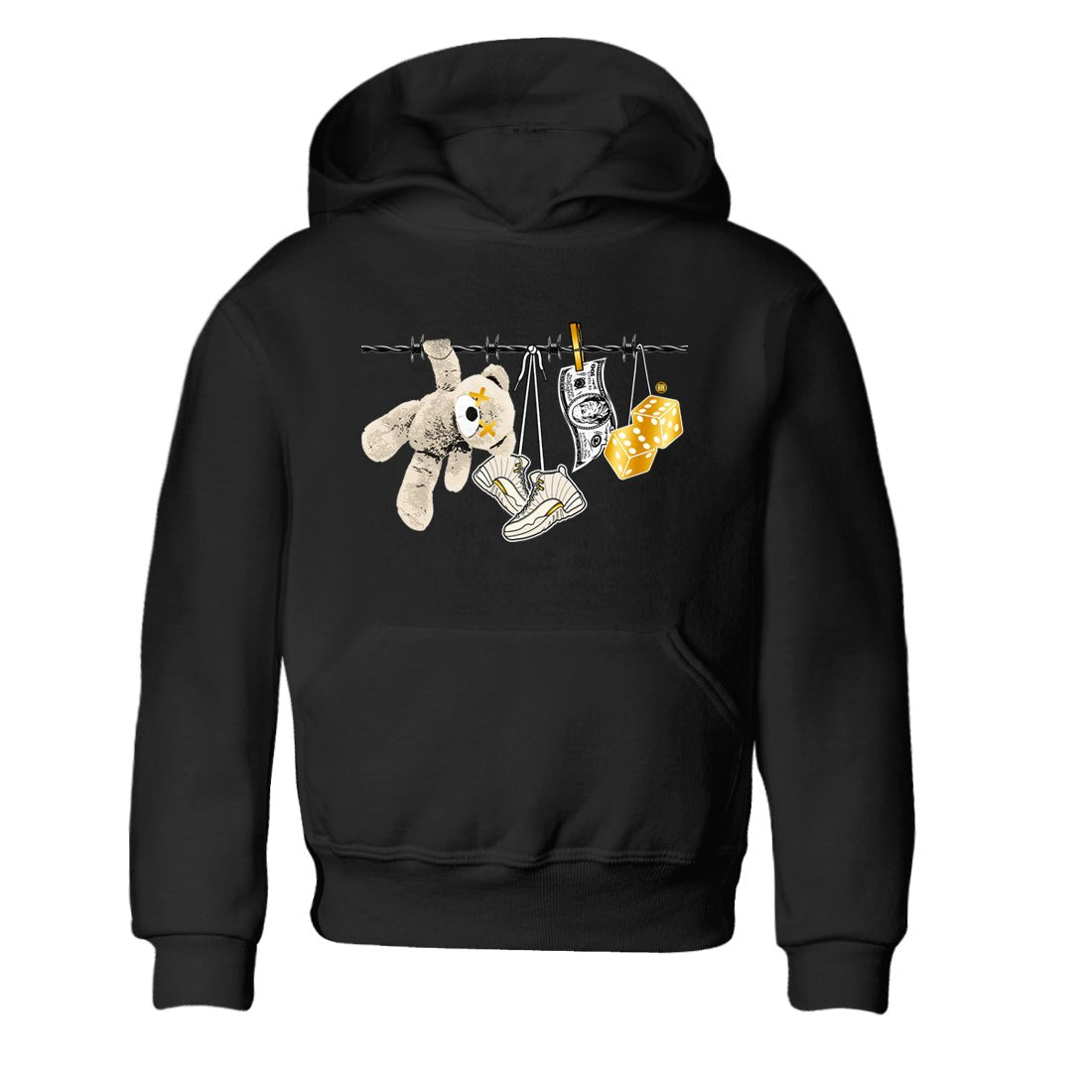 12s Phantom shirts to match jordans Clothesline sneaker match tees Air Jordan 12 WMNS Phantom match shoes to clothes SNRT Sneaker Tees Youth Baby Black 2 tee