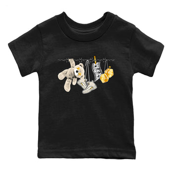 12s Phantom shirts to match jordans Clothesline sneaker match tees Air Jordan 12 WMNS Phantom match shoes to clothes SNRT Sneaker Tees Youth Baby Black 2 tee
