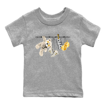 12s Phantom shirts to match jordans Clothesline sneaker match tees Air Jordan 12 WMNS Phantom match shoes to clothes SNRT Sneaker Tees Youth Baby Heather Grey 2 tee