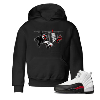 12s Taxi Flip shirt to match jordans Clothesline sneaker tees Air Jordan 12 Taxi Flip SNRT sneaker release tees baby toddler Black 1 cotton Shirt