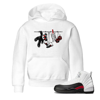 12s Taxi Flip shirt to match jordans Clothesline sneaker tees Air Jordan 12 Taxi Flip SNRT sneaker release tees baby toddler White 1 cotton Shirt