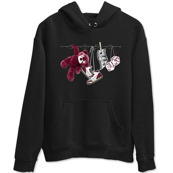 3s A Ma Maniere x Burgundy Crush shirts to match jordans Clothesline sneaker match teesA Ma Maniére x Air Jordan 3 "Burgundy Crush" SNRT Sneaker Tees streetwear brand Black 2 unisex cotton tee