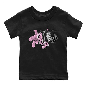 4s Retro Orchid shirts to match jordans Clothesline sneaker match tees Air Jordan 4 WMNS Orchid match shoes to clothes SNRT Sneaker Tees Youth Baby Black 2 tee