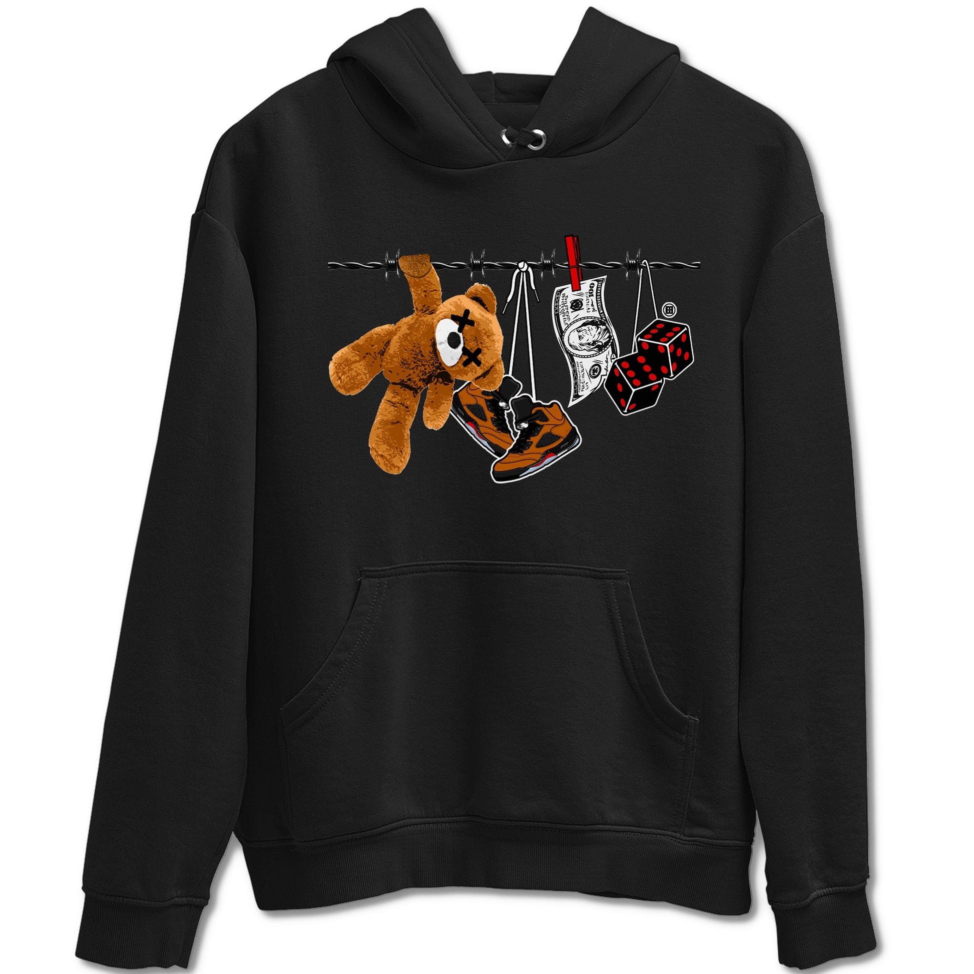 5s Archaeo Brown shirts to match jordans Clothesline sneaker match tees Air Jordan 5 Archaeo Brown match shoes to clothes SNRT Sneaker Tees unisex cotton Black 2 shirts