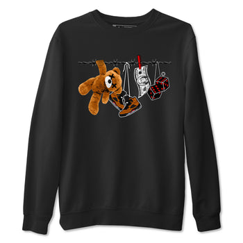 5s Archaeo Brown shirts to match jordans Clothesline sneaker match tees Air Jordan 5 Archaeo Brown match shoes to clothes SNRT Sneaker Tees unisex cotton Black 2 shirts