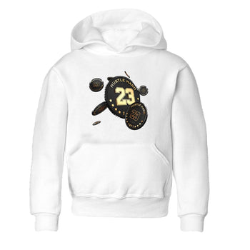 1s Black Metallic Gold shirts to match jordans Coin Drop sneaker match tees Air Jordan 1 Black Metallic Gold SNRT Sneaker Tees streetwear brand Baby and Youth White 2 cotton tee
