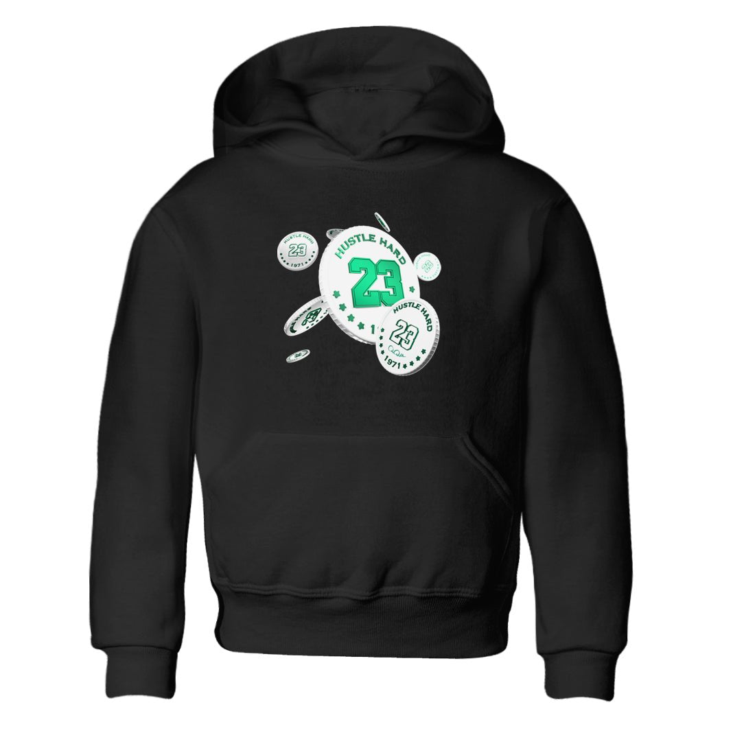 4s Oxidized Green shirts to match jordans Coin Drop sneaker match tees Air Jordan 4 Oxidized Green SNRT Sneaker Tees streetwear brand Baby and Youth Black 2 cotton tee