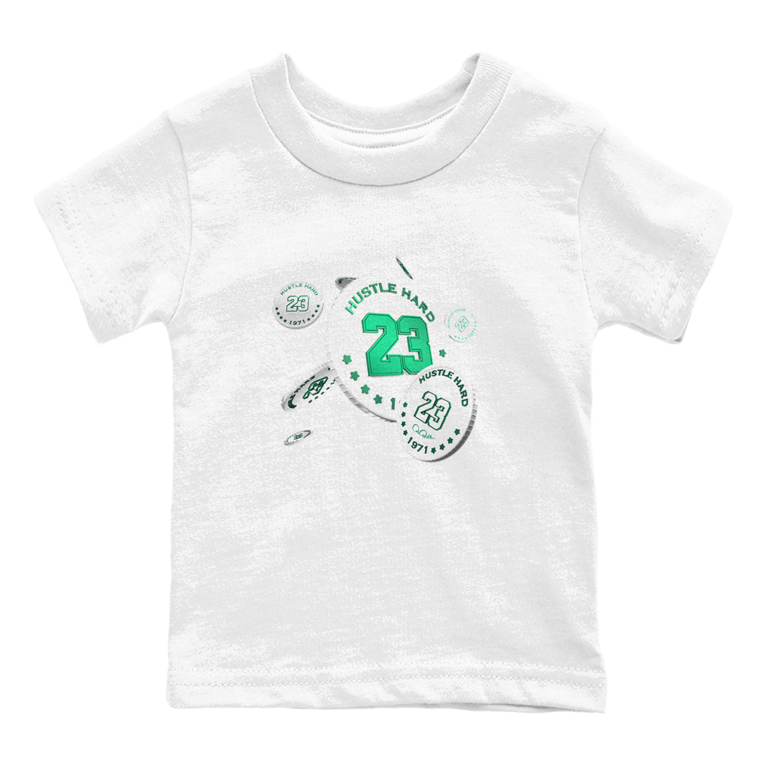 4s Oxidized Green shirts to match jordans Coin Drop sneaker match tees Air Jordan 4 Oxidized Green SNRT Sneaker Tees streetwear brand Baby and Youth White 2 cotton tee