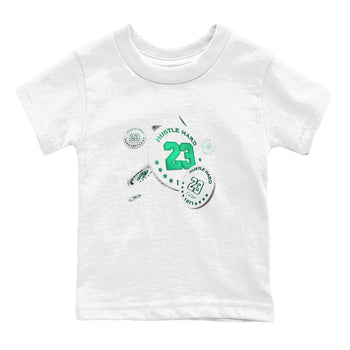 4s Oxidized Green shirts to match jordans Coin Drop sneaker match tees Air Jordan 4 Oxidized Green SNRT Sneaker Tees streetwear brand Baby and Youth White 2 cotton tee