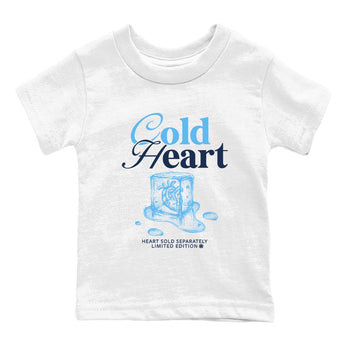1s Obsidian shirts to match jordans Cold Heart shirts to match Jordans AJ1 Retro Low OG Obsidian match shoes to clothes SNRT Sneaker Tees Youth Baby White 2 tee
