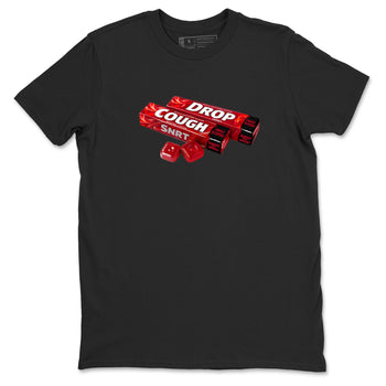 Sneaker match tees – Sneaker Tees To Match Air Foamposite Cough Drop Shoes – Cough Drop Tee Black 2