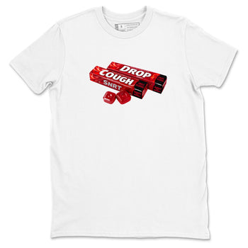 Sneaker match tees – Sneaker Tees To Match Air Foamposite Cough Drop Shoes – Cough Drop Tee White 2
