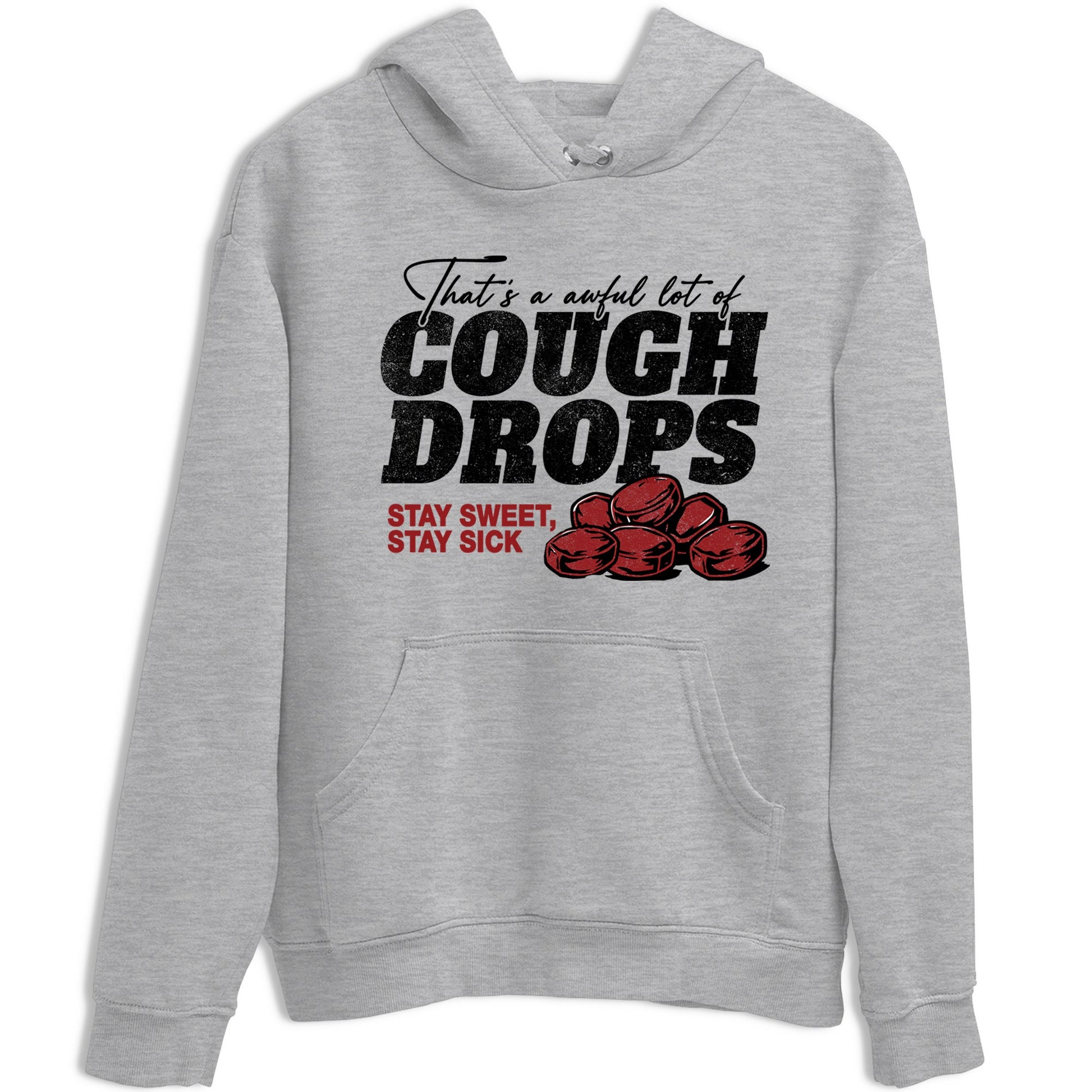 Sneaker match tees – Sneaker Tees To Match Air Foamposite Cough Drop Shoes – Cough Drops Tee Heather Grey 2