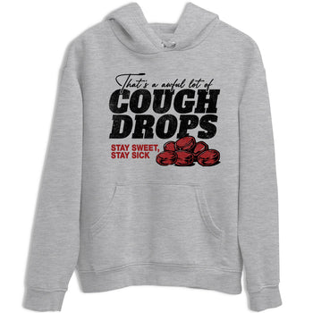 Sneaker match tees – Sneaker Tees To Match Air Foamposite Cough Drop Shoes – Cough Drops Tee Heather Grey 2