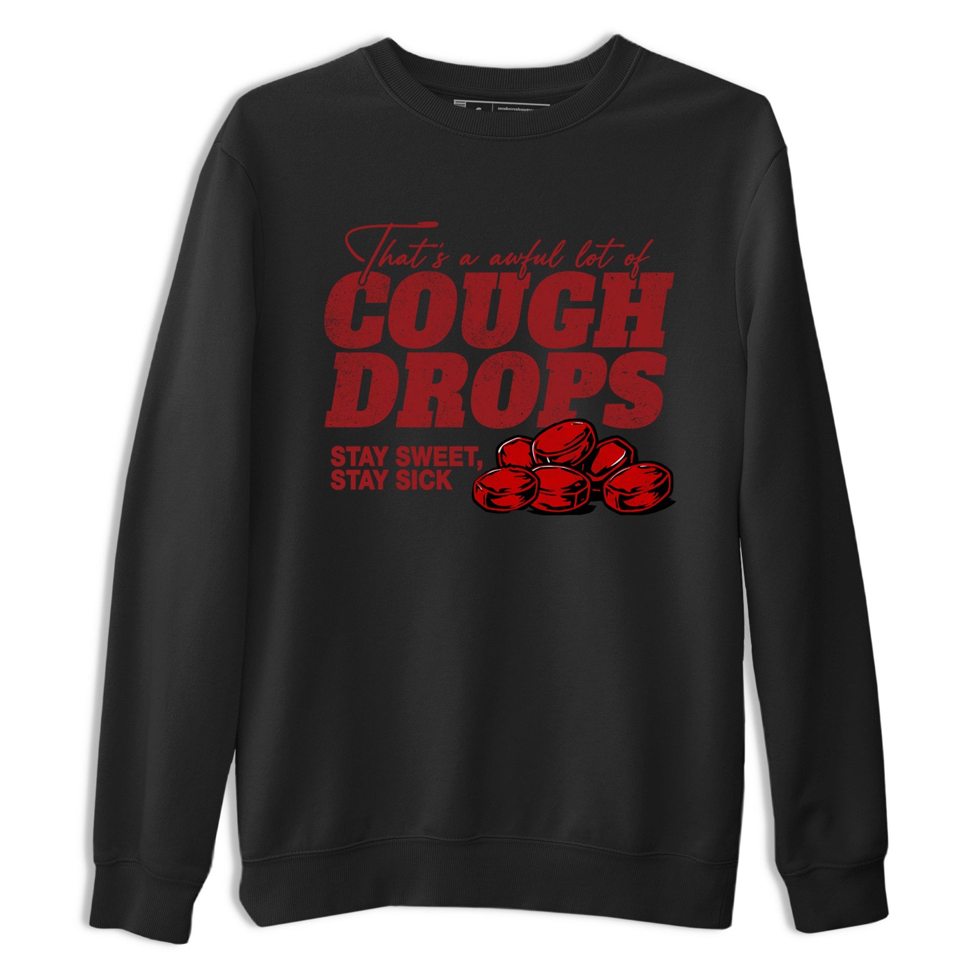 Sneaker match tees – Sneaker Tees To Match Air Foamposite Cough Drop Shoes – Cough Drops Tee Black 2