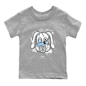 11 Columbia shirts to match jordans Crazy Bunny sneaker match tees 11s Retro Legend Blue Columbia SNRT Sneaker Tees streetwear brand Baby and Youth Heather Grey 2 cotton tee