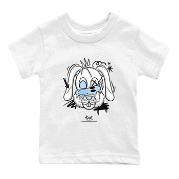 11 Columbia shirts to match jordans Crazy Bunny sneaker match tees 11s Retro Legend Blue Columbia SNRT Sneaker Tees streetwear brand Baby and Youth White 2 cotton tee
