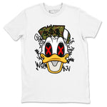 Air Max 90 Duck Camo shirts to match jordans Crazy Duck sneaker match tees Air Max 90 Reverse Duck Camo match shoes to clothes SNRT Sneaker Tees unisex cotton White 2 shirts