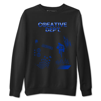 Air Foamposite One Royal shirts to match jordans Creative Dept sneaker match tees Foams One Royal match shoes to clothes SNRT Sneaker Tees unisex cotton Black 2 shirts