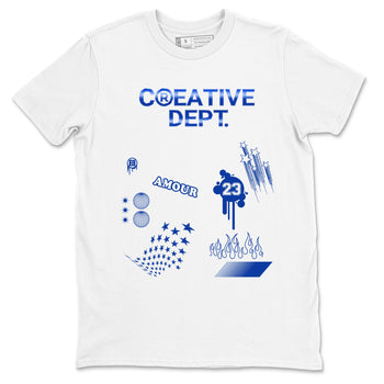 Air Foamposite One Royal shirts to match jordans Creative Dept sneaker match tees Foams One Royal match shoes to clothes SNRT Sneaker Tees unisex cotton White 2 shirts