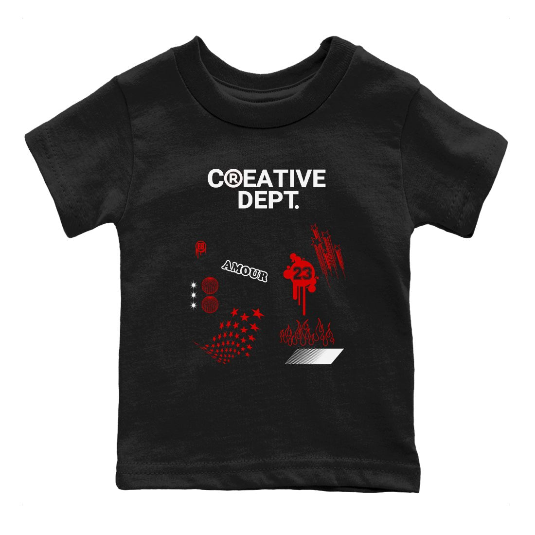 11s Bred Velvet Shirts To Match Jordans Creative Dept sneaker match tees Air Jordan 11 Bred Velvet Tee SNRT Sneaker Release Tees Youth Baby Black 2 crew neck shirts