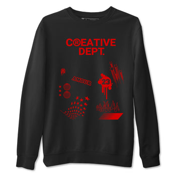 11s Cherry shirts to match jordans Creative Dept sneaker match tees Air Jordan 11 Retro Cherry match shoes to clothes SNRT Sneaker Tees unisex cotton Black 2 shirts