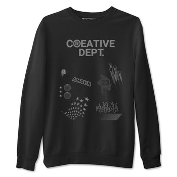 4s Wet Cement Shirts To Match Jordans Creative Dept sneaker match tees Air Jordan 4 Wet Cement Tee SNRT Sneaker Release Tees unisex cotton Black 2 crew neck shirts