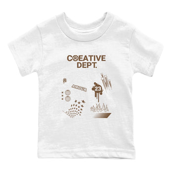 Jordan Jumpman Jack Travis Scott Dark Mocha Shirts To Match Jordans Creative Dept sneaker match tees Jordan Jumpman Jack Travis Scott Dark Mocha Tee SNRT Sneaker Release Tees Youth Baby White 2 crew neck shirts