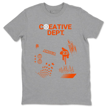 Air Max 1 OG '86 'Summit White and Cosmic Clay shirts to match jordans Creative Dept sneaker match tees Air Max 1 Cosmic Clay match shoes to clothes SNRT Sneaker Tees unisex cotton Heather Grey 2 shirts