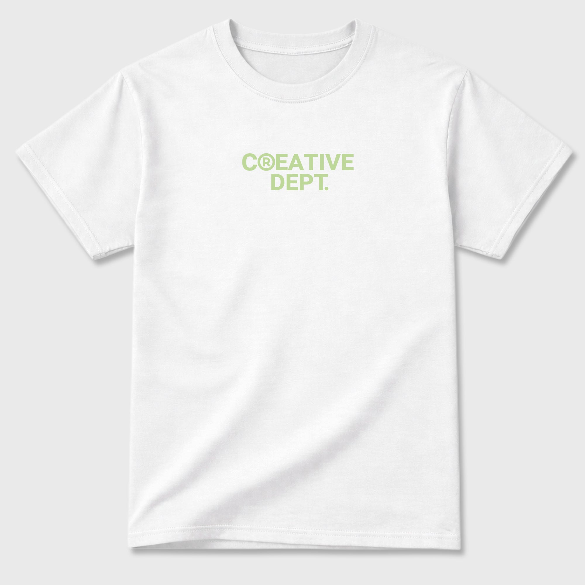 Creative Dept sneaker match t-shirt styled to complete your fit with the sneakers, shown in White.