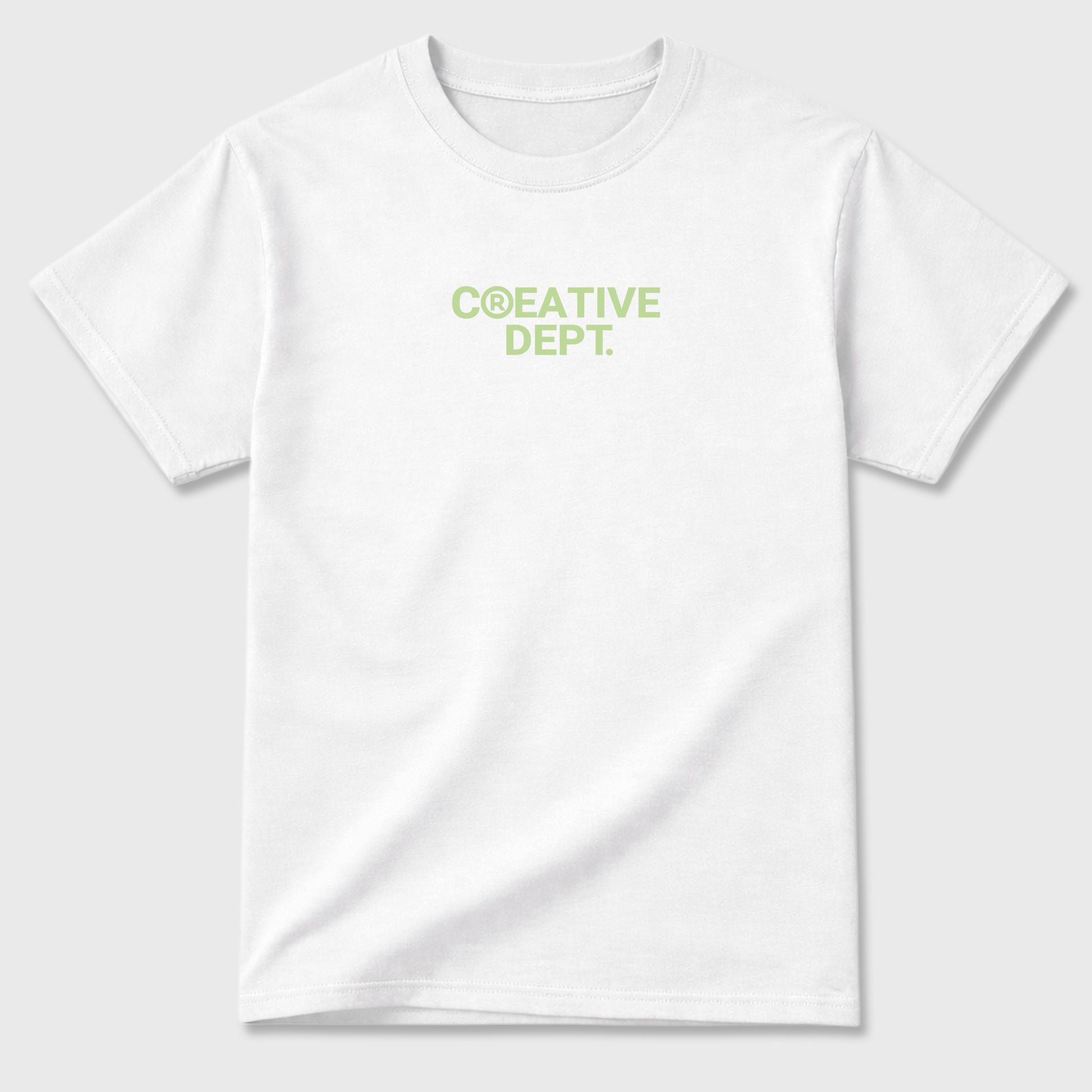 Creative Dept sneaker match t-shirt styled to complete your fit with the sneakers, shown in White.