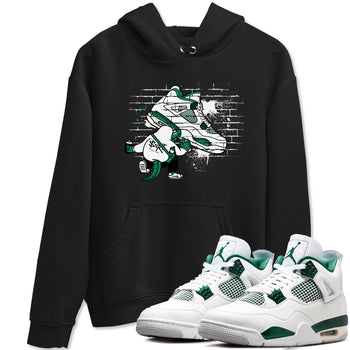 4s Oxidized Green shirts to match jordans Crocodile Artist sneaker match tees Air Jordan 4 Oxidized Green SNRT Sneaker Tees streetwear brand Black 1 unisex cotton tee