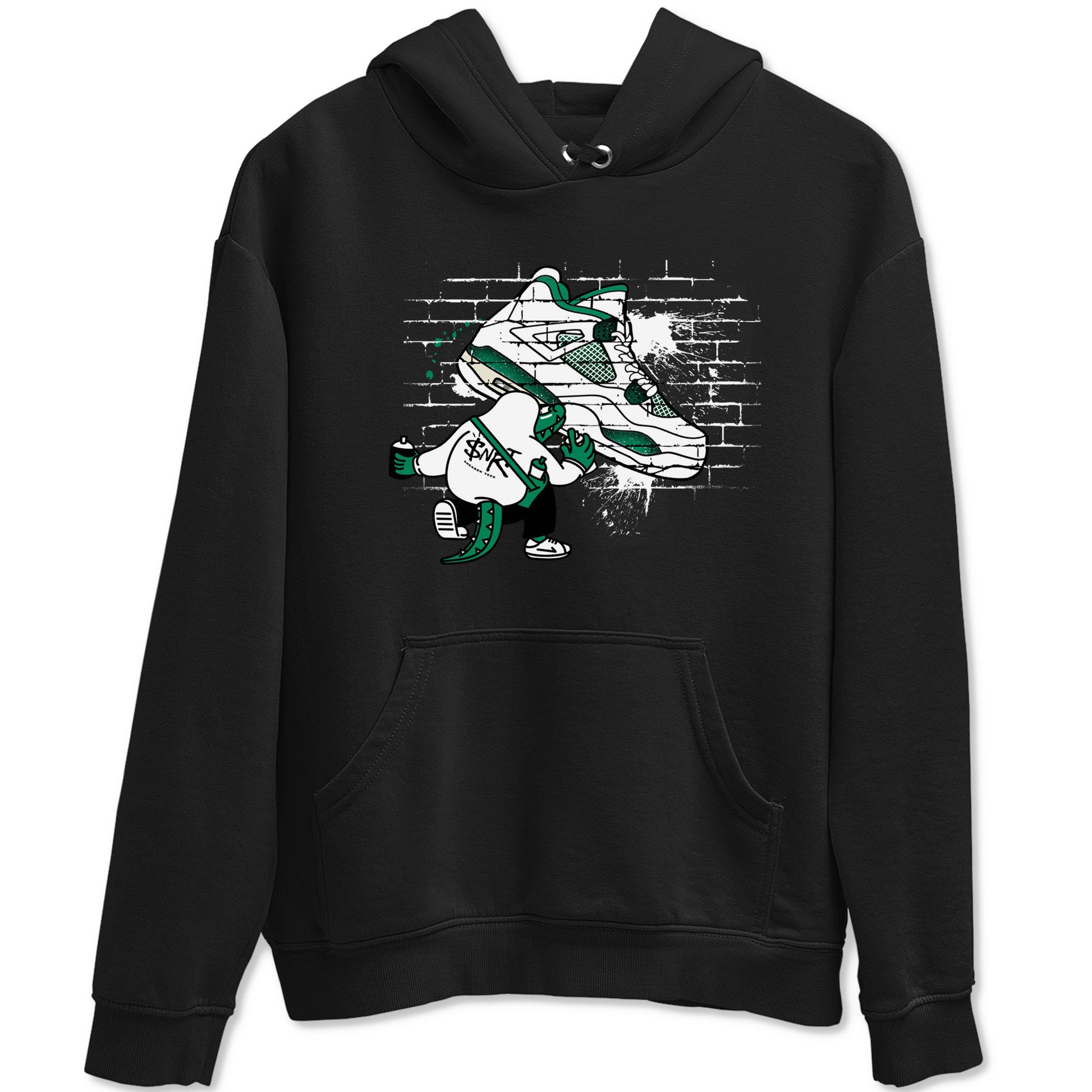 4s Oxidized Green shirts to match jordans Crocodile Artist sneaker match tees Air Jordan 4 Oxidized Green SNRT Sneaker Tees streetwear brand Black 2 unisex cotton tee