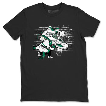 4s Oxidized Green shirts to match jordans Crocodile Artist sneaker match tees Air Jordan 4 Oxidized Green SNRT Sneaker Tees streetwear brand Black 2 unisex cotton tee