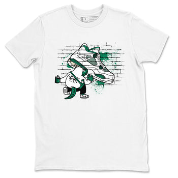 4s Oxidized Green shirts to match jordans Crocodile Artist sneaker match tees Air Jordan 4 Oxidized Green SNRT Sneaker Tees streetwear brand White 2 unisex cotton tee